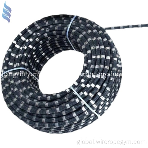 Sintered Diamond Wire Saw Rope Diamond wire for slabs cutting and profiling 4.9mm Supplier